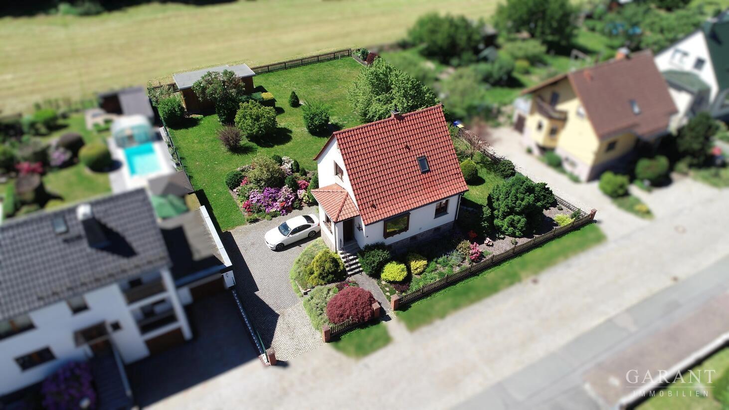 Luftaufnahme Haus