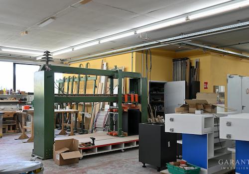 Produktionshalle Werkstatt.,