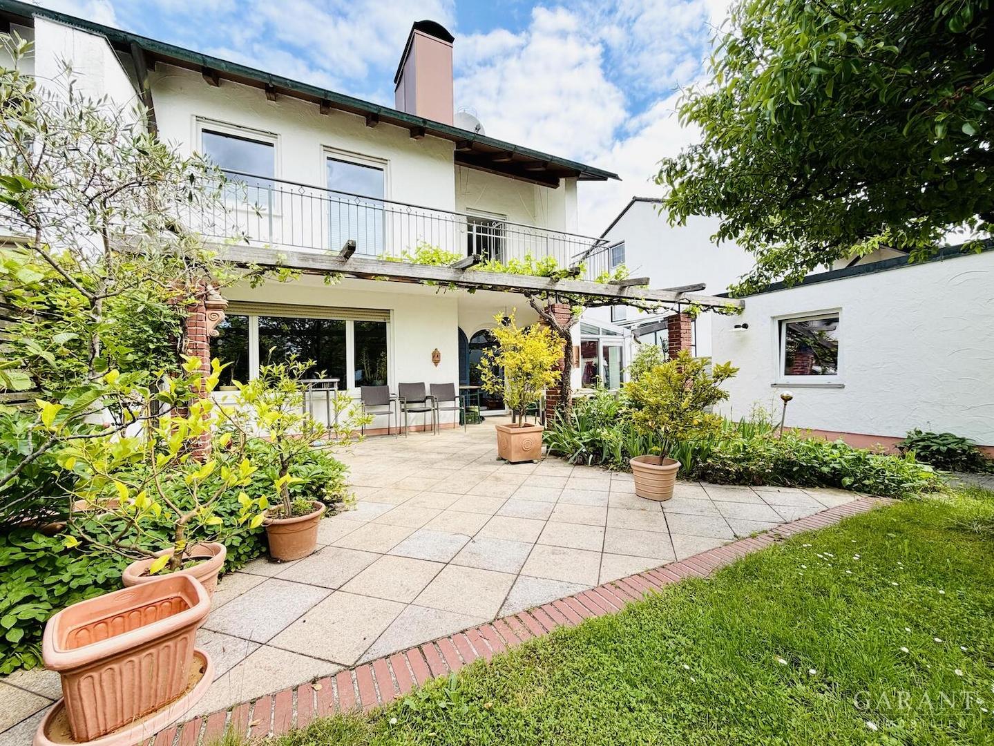 Blick vom Garten
