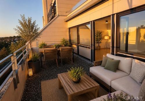 Balkon bildhafte Darstellung