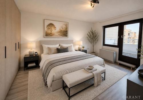 Beispielhafte Darstellung Schlafzimmer