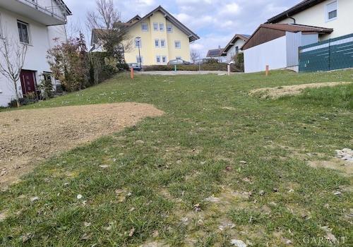 Sicht zur Wohnstraße