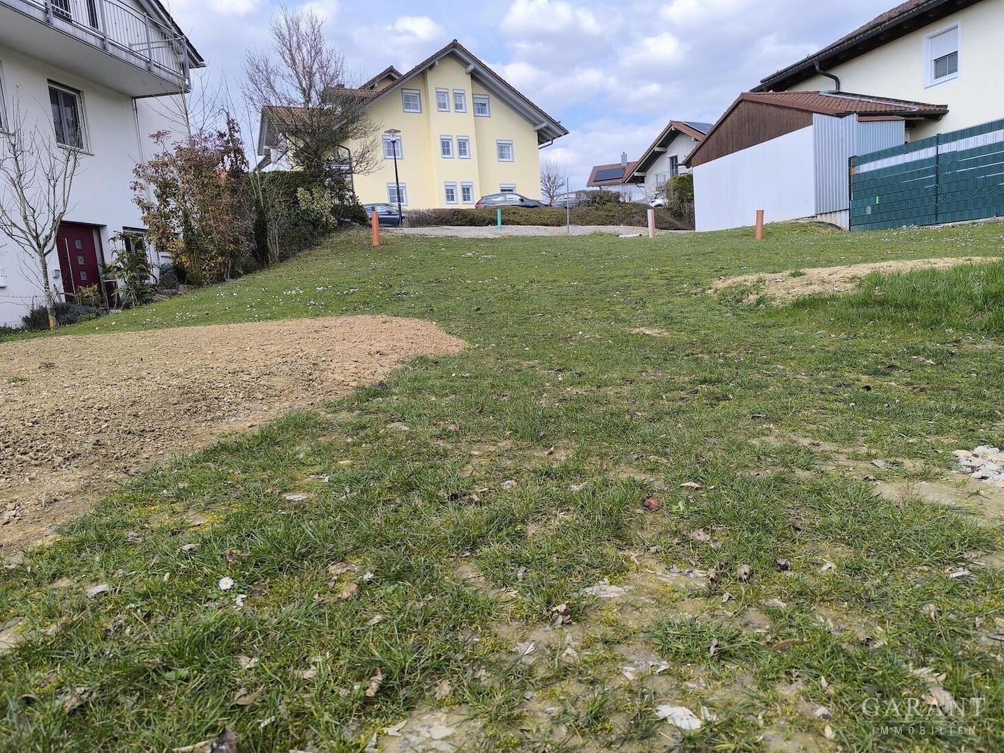 Sicht zur Wohnstraße