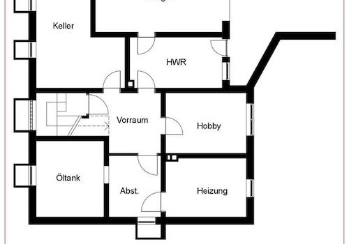 Grundriss Untergeschoss
