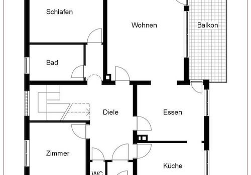 Grundriss Erdgeschoss