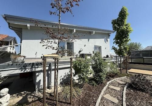 Blick vom Garten
