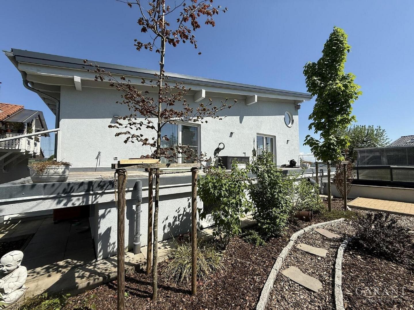 Blick vom Garten