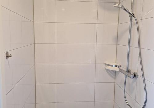 Ansicht GästeWC mit Dusche 4