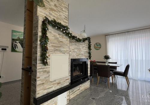 Wohnzimmer Kamin