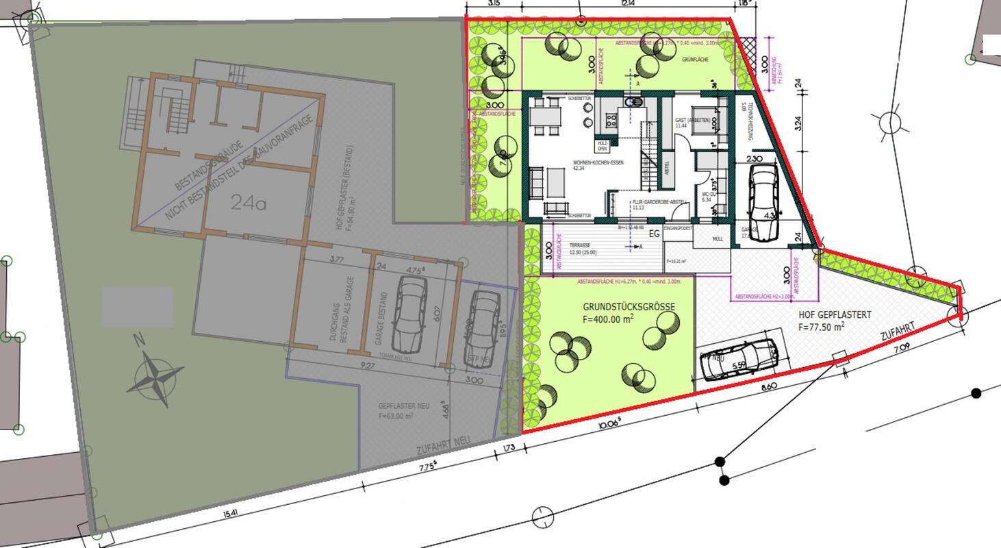 Plan EFH Neubau