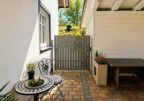 Carport zum Garten
