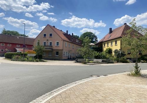 Blick auf das Umfeld der Immobilie