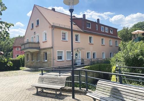 Frontansicht Hauseingangsbereich