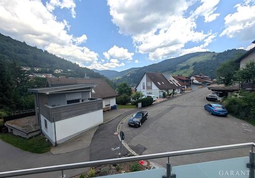 Ausblick Balkon