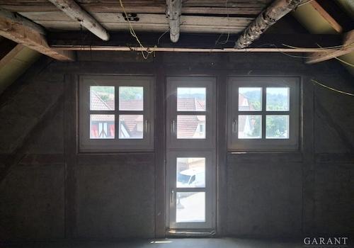 Dachgeschoss Fenster