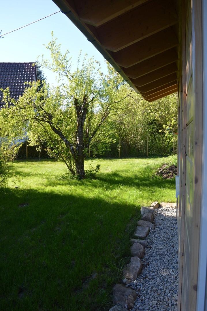 Vom Schlafzimmer in den Garten