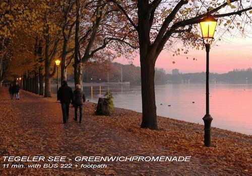 Enfernung: Greenwichpromenade