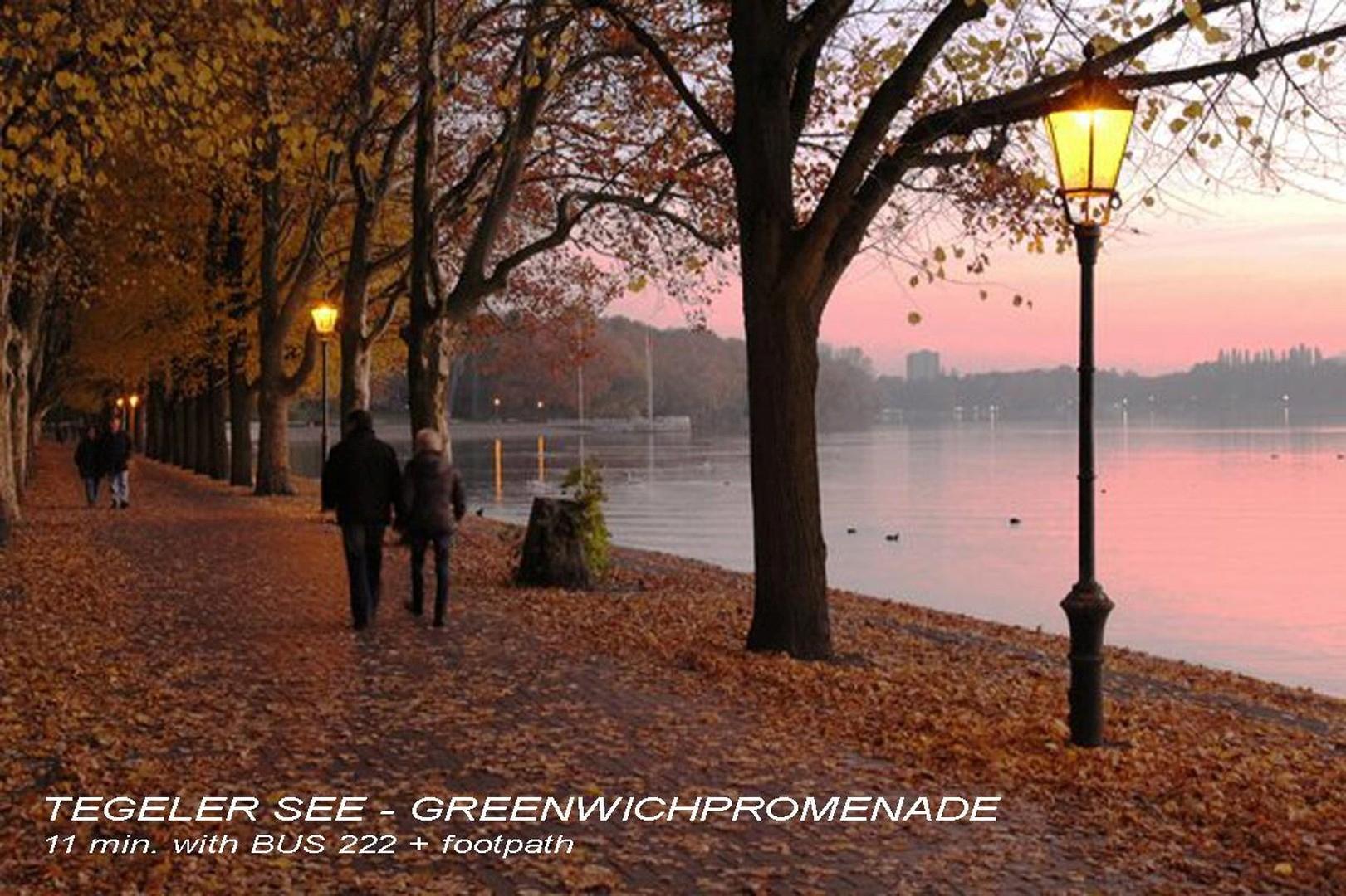 Enfernung: Greenwichpromenade