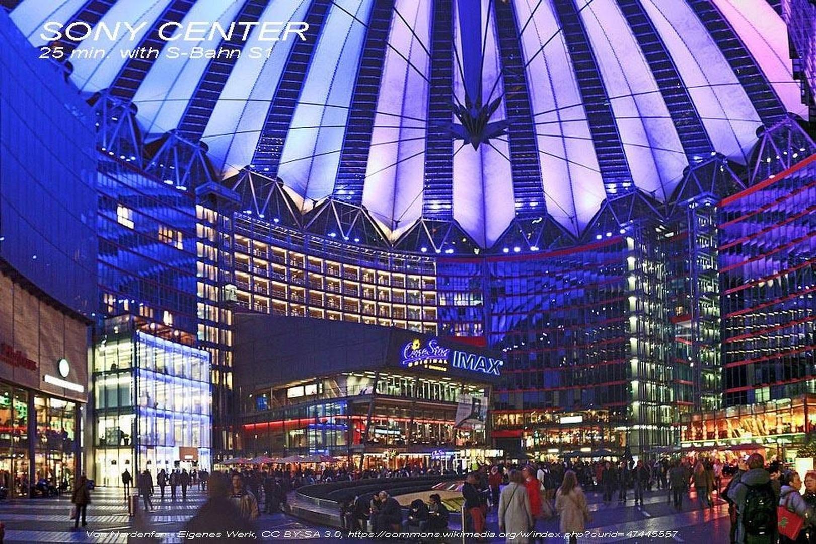 Entfernung: Sony Center