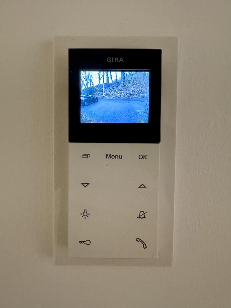 Türsprechanlage mit Kamera 