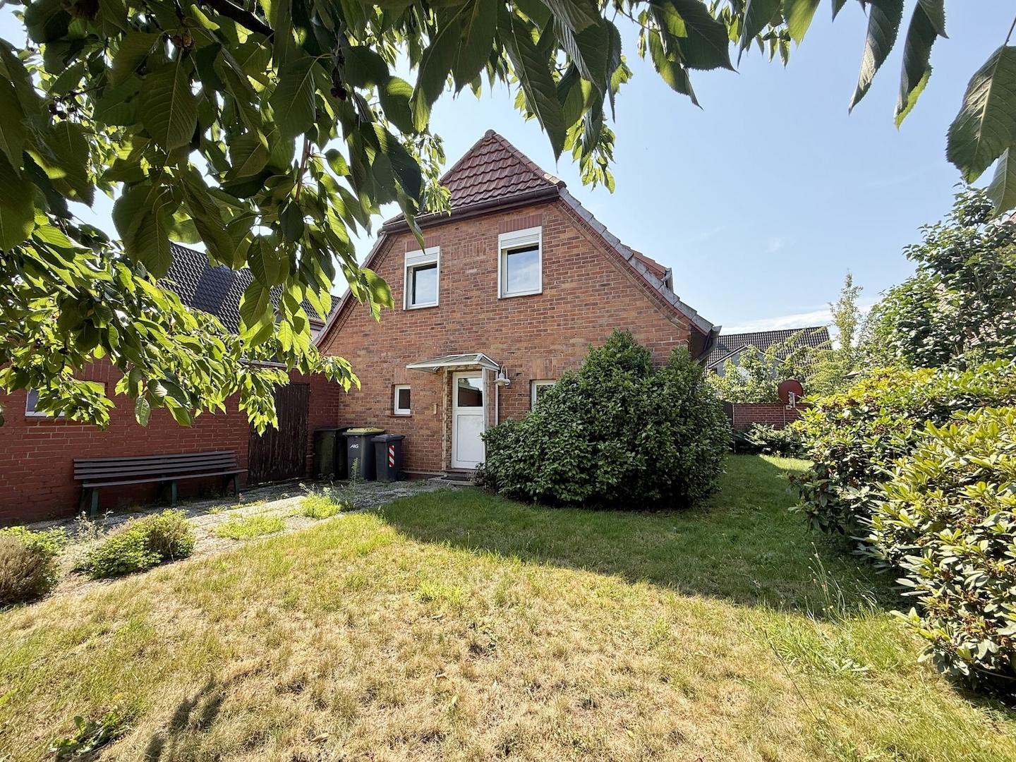 Hintere Hausansicht