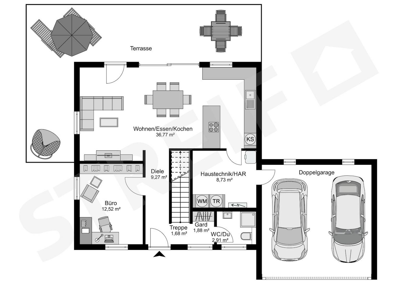 Grundriss EG