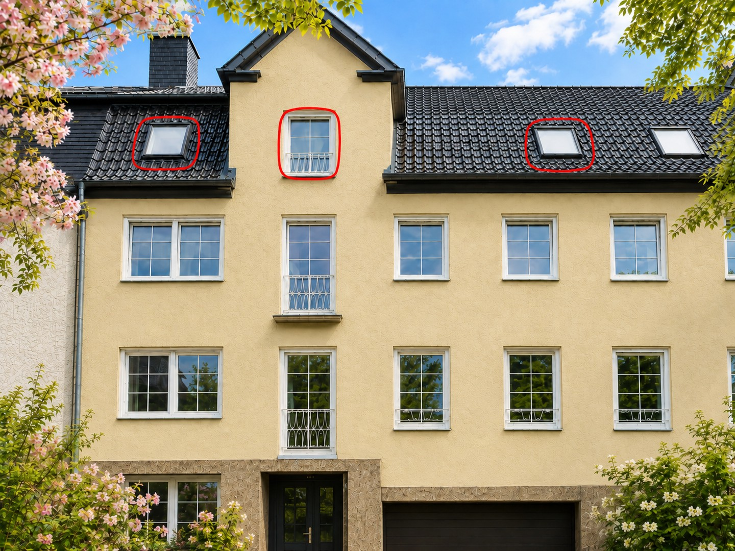 Wohnungslage im Haus
