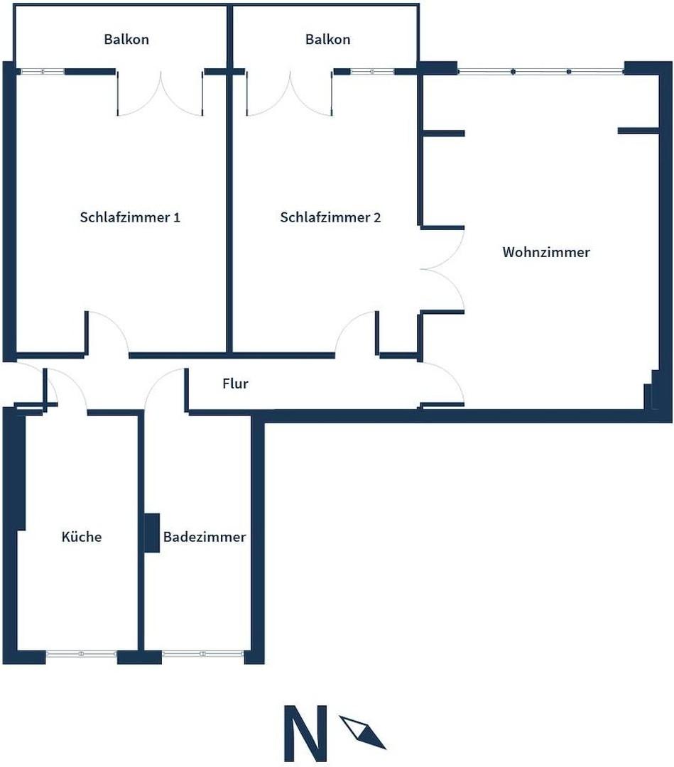 Grundriss Schematisch