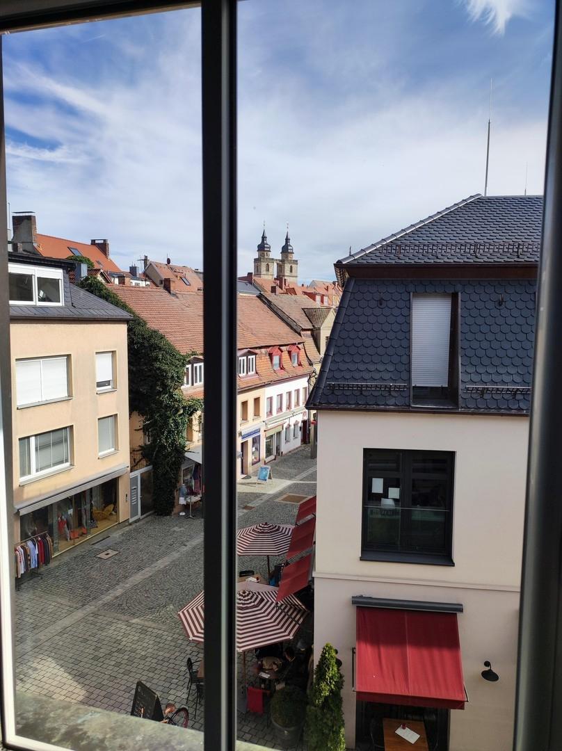 Blick in die Fußgängerzone