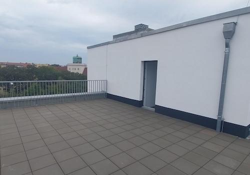 Gemeinsame Dachterrassse