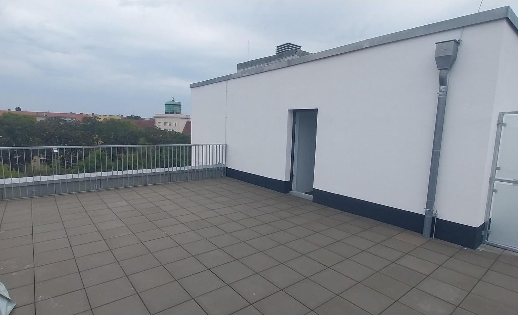 Gemeinsame Dachterrassse
