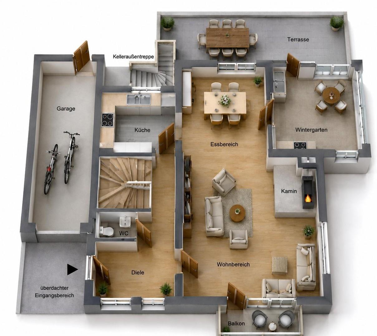 Grundriss EG