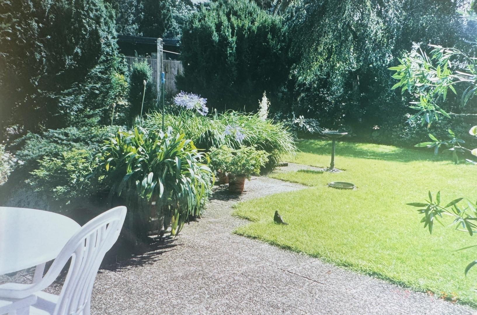 Garten früher