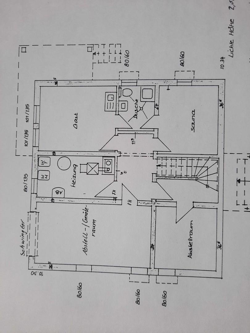 Grundriss UG