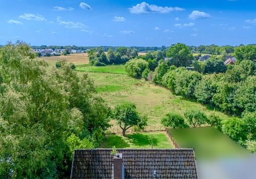 Ausblick auf die Felder