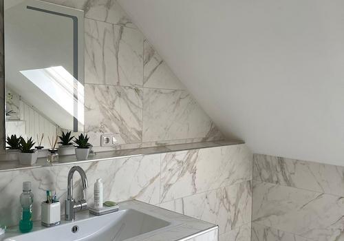 Badezimmer Dachgeschoss