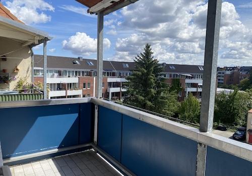Überdachter Balkon
