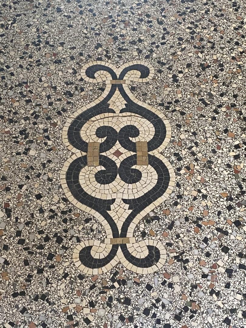 Terrazzoboden Eingang