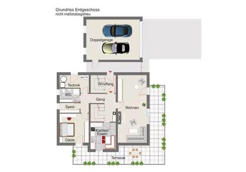 Grundriss Erdgeschoß