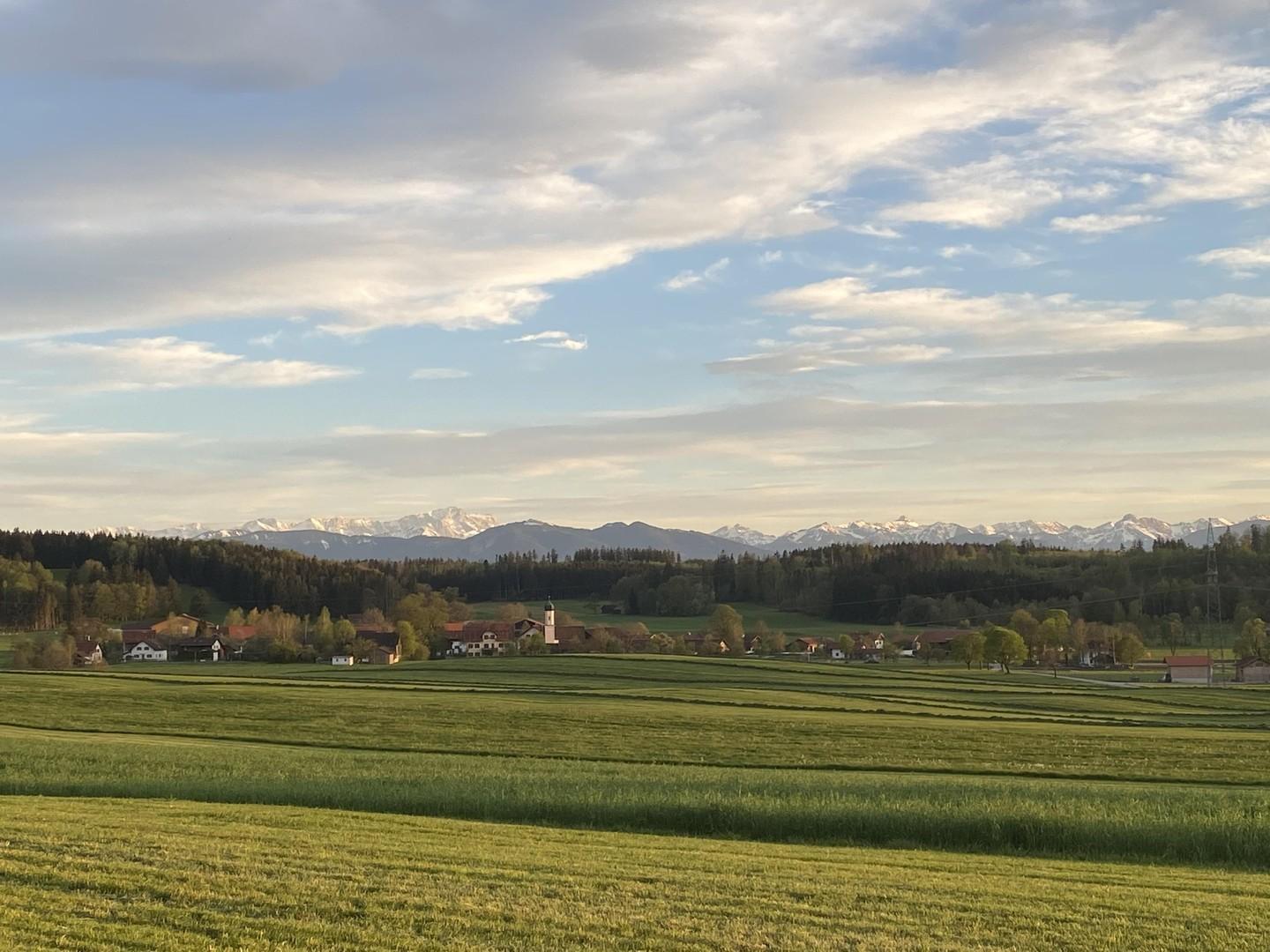Berge zum Greifen nah