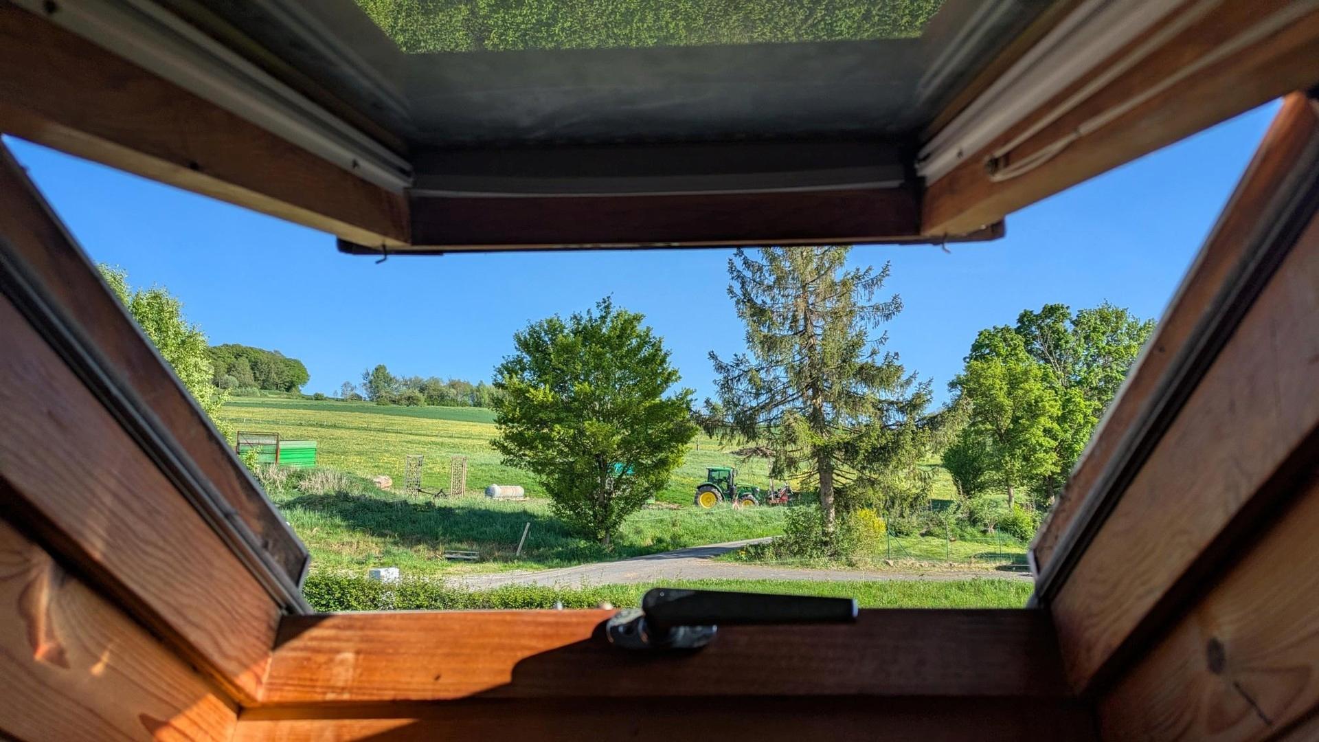 Ausblick Dachfenster