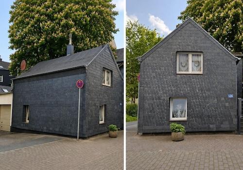 Fachwerkhaus in ruhiger Seiten