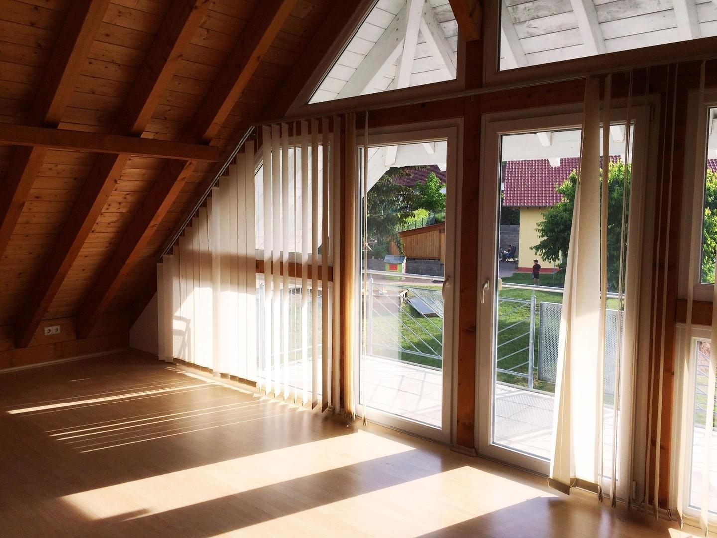 Dachstudio mit Balkon