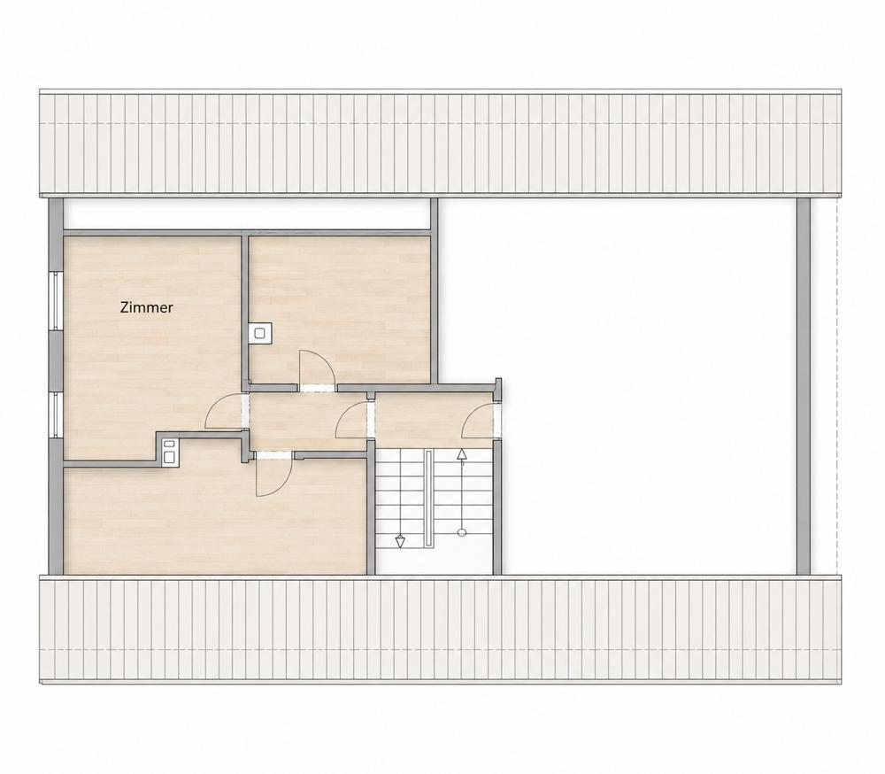 Grudnriss Zimmer im DG