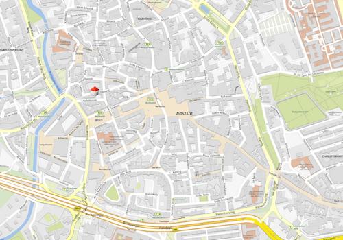 Geolyzer Kartenausschnitt