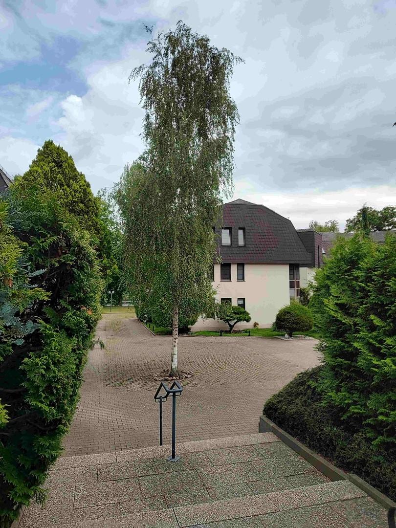 Ansicht Haus ab Tiefgarage