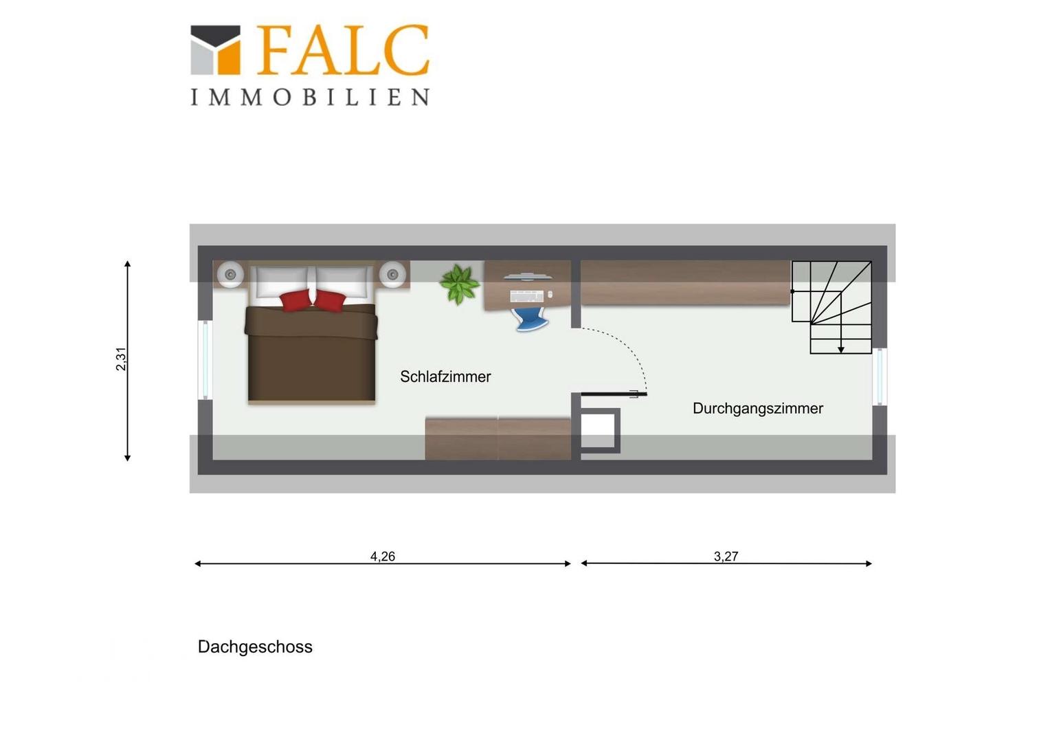 Grundriss Dachgeschoss