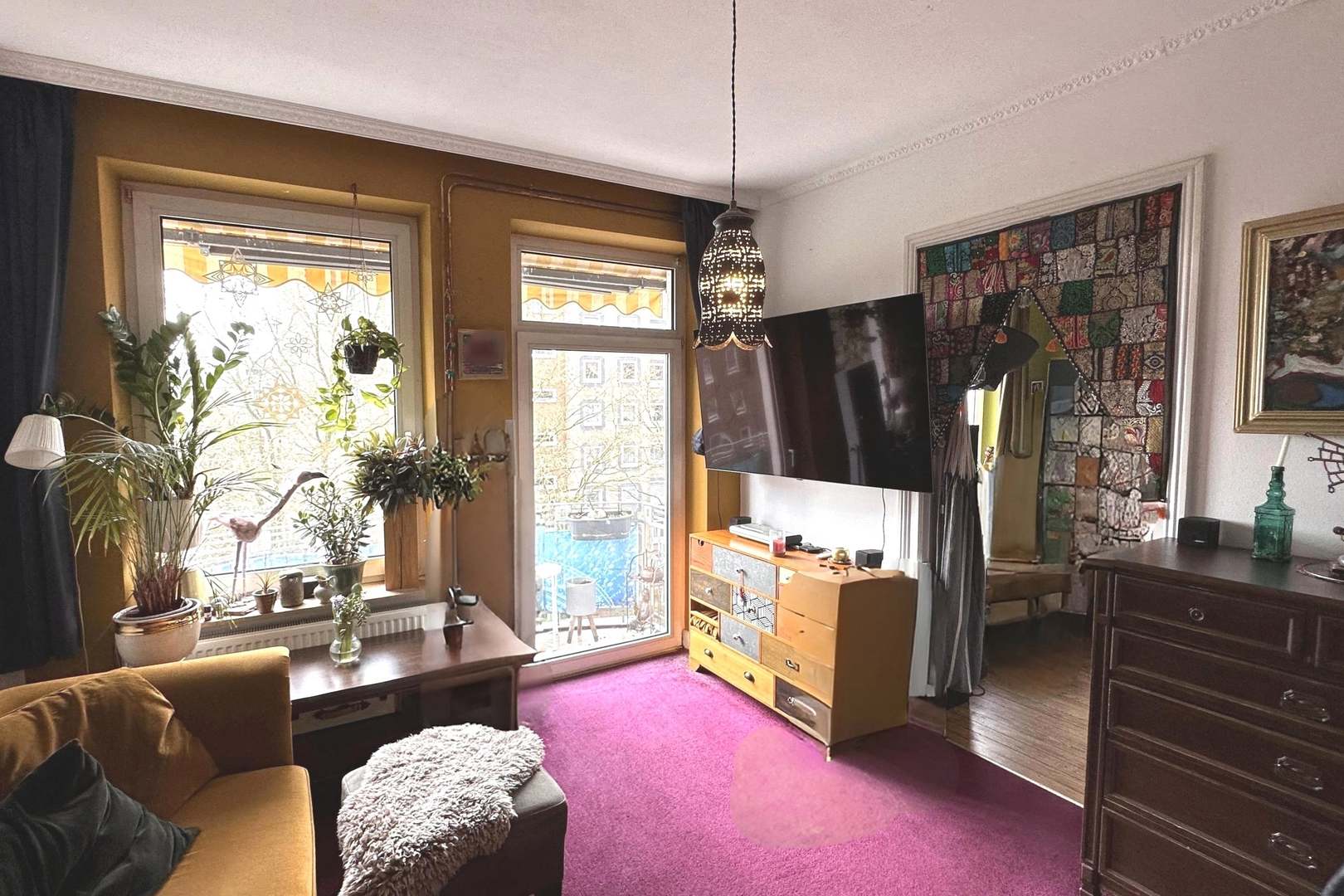 Wohnzimmer andere Perspektive