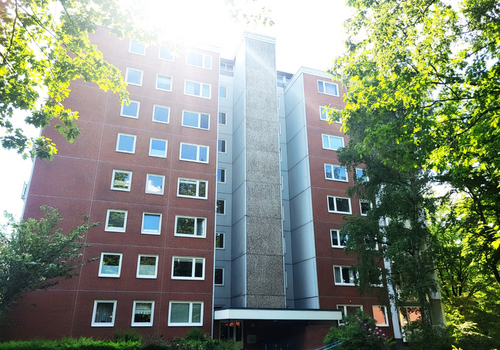 Mehrfamilienhaus Front