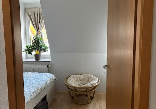 Schlafzimmeransicht 